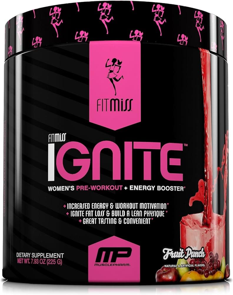 FitMiss Ignite, Women's Pre-Workout Supplement & Energy Booster ...