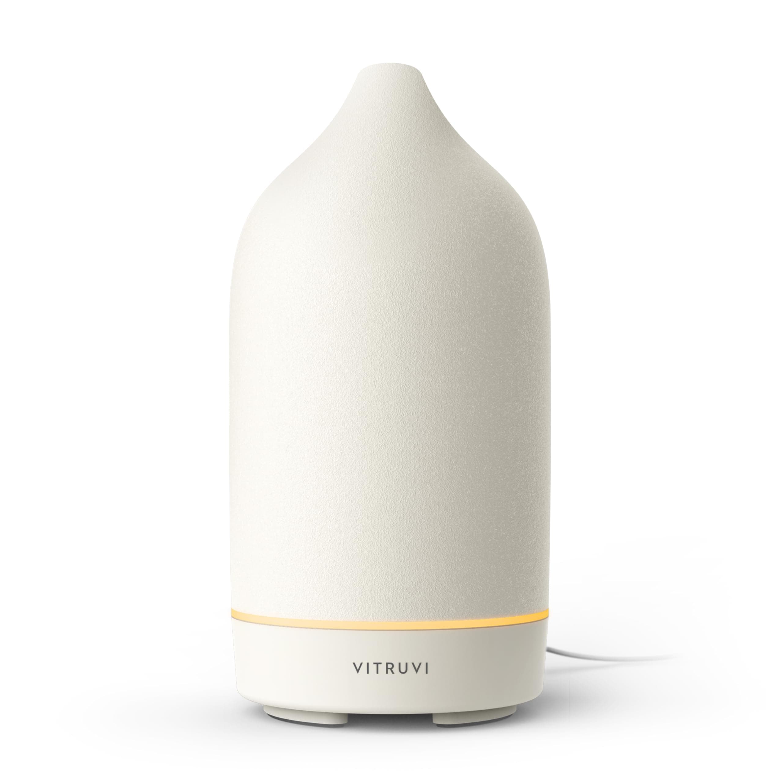 Vitruvi Stone Diffuser, Ceramic Ultrasonic Essential Oil Diffuser for ...