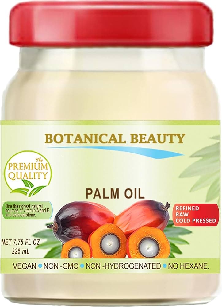 Amazon.com : PALM OIL 100% Pure Natural Cold Pressed Food Grade ...