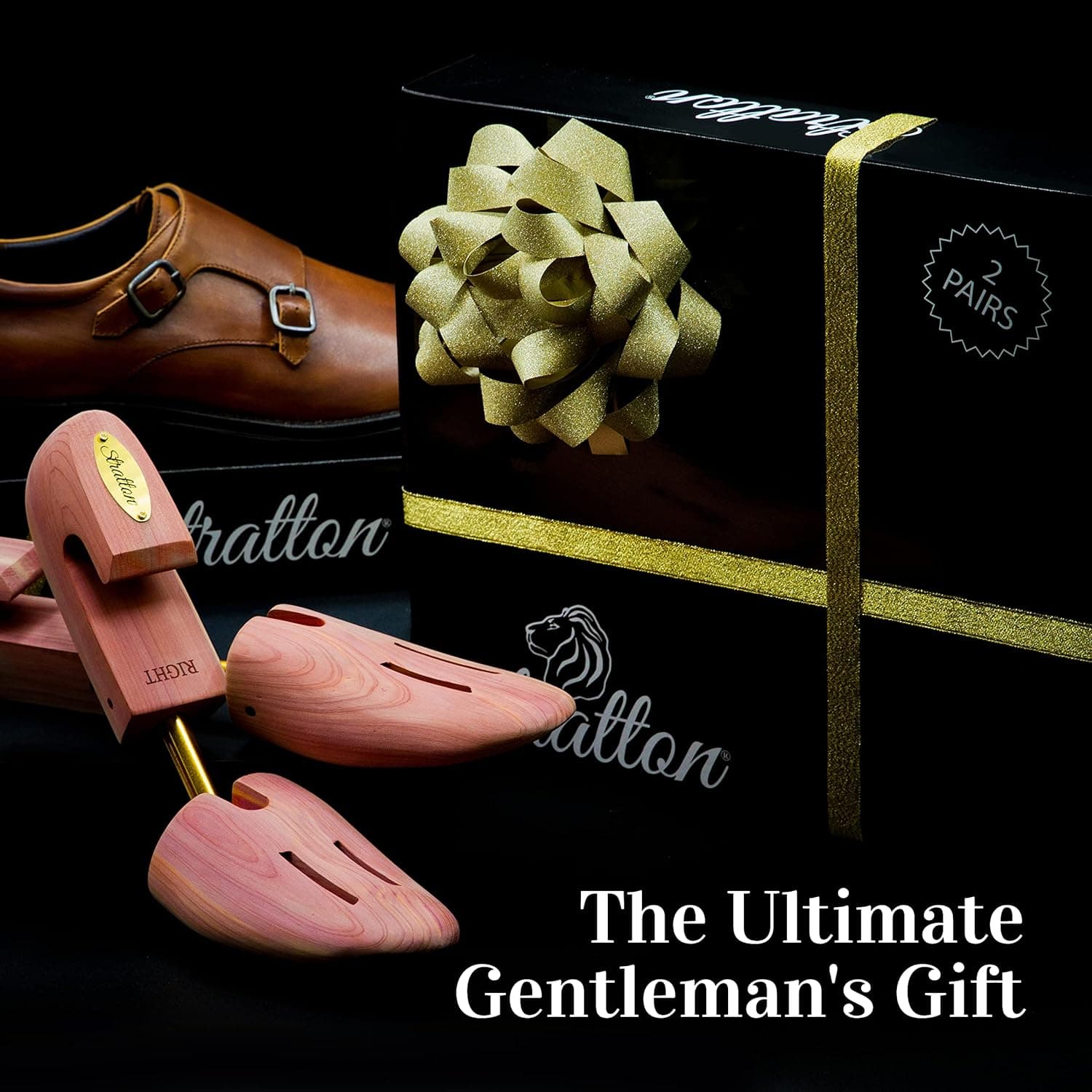 Amazon.com: STRATTON MEN’S ADJUSTABLE SPLIT TOE CEDAR SHOE TREE | 2 ...