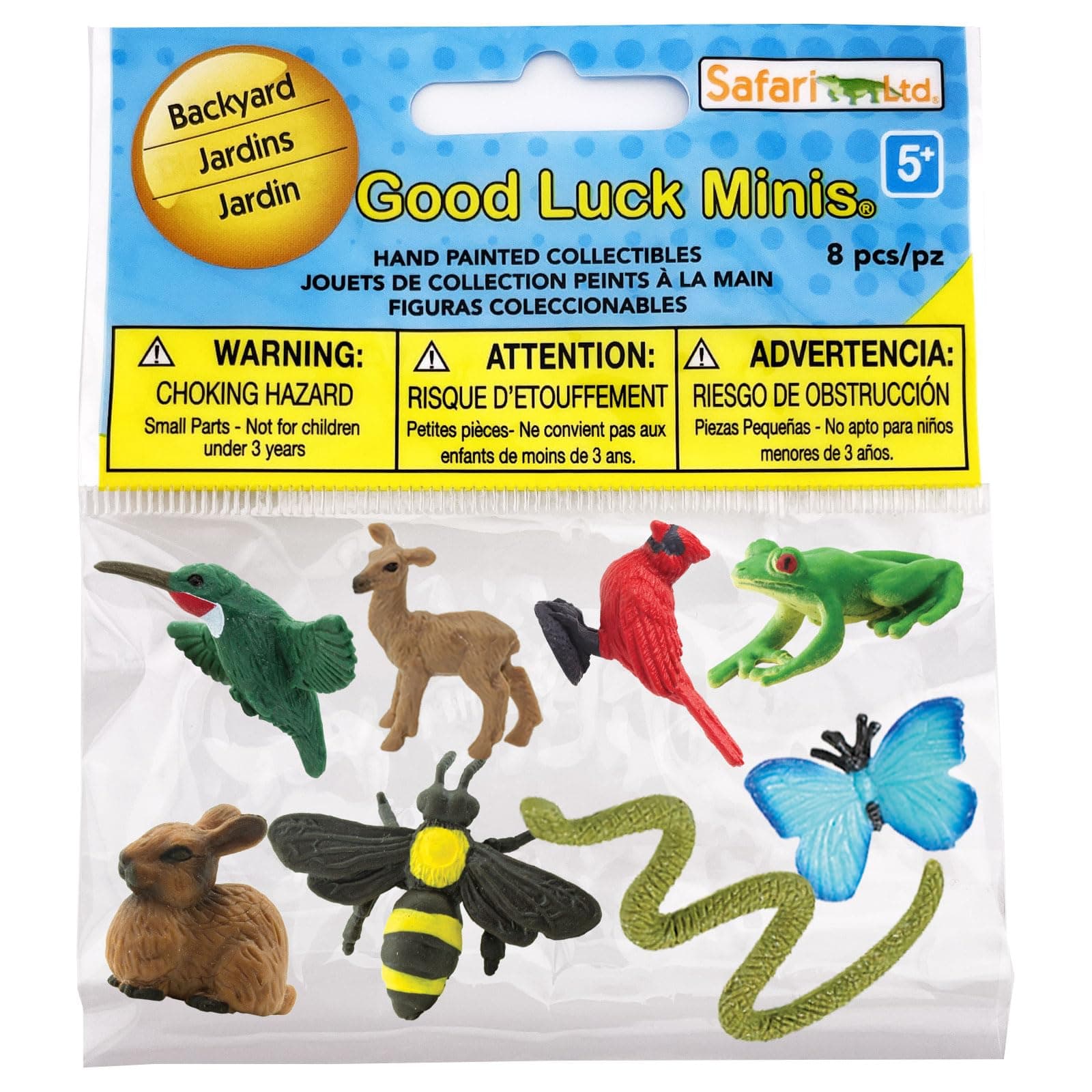 Amazon.com: Safari Ltd. Good Luck Minis Backyard Fun Pack – Mini ...