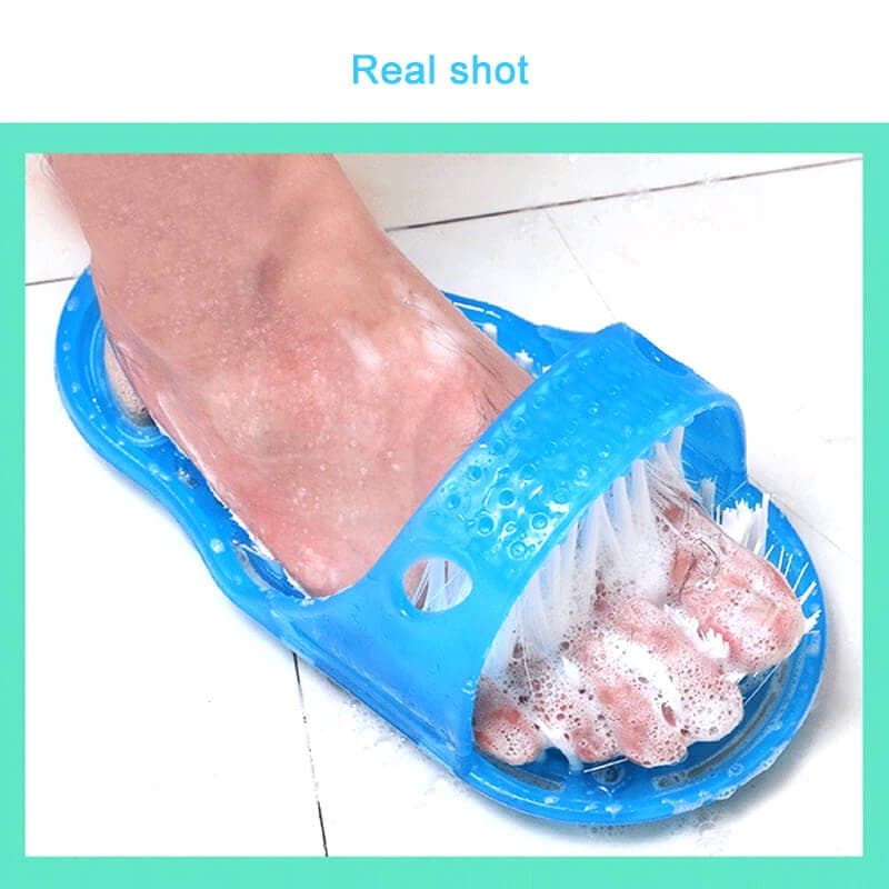 Foot Massage Exfoliating Slippers Brush • Mangoms