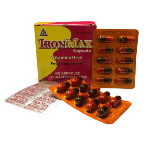 IRONMAX Vitamins / Iron Capsule 100's price in the Philippines | MedsGo ...