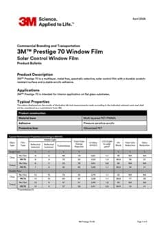 3M™ Sun Control Window Films, Prestige Series | 3M United Kingdom