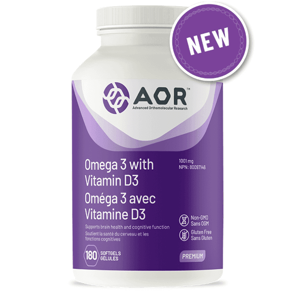 AOR – Omega 3 with Vitamin D3 – Sina Natural Health Store