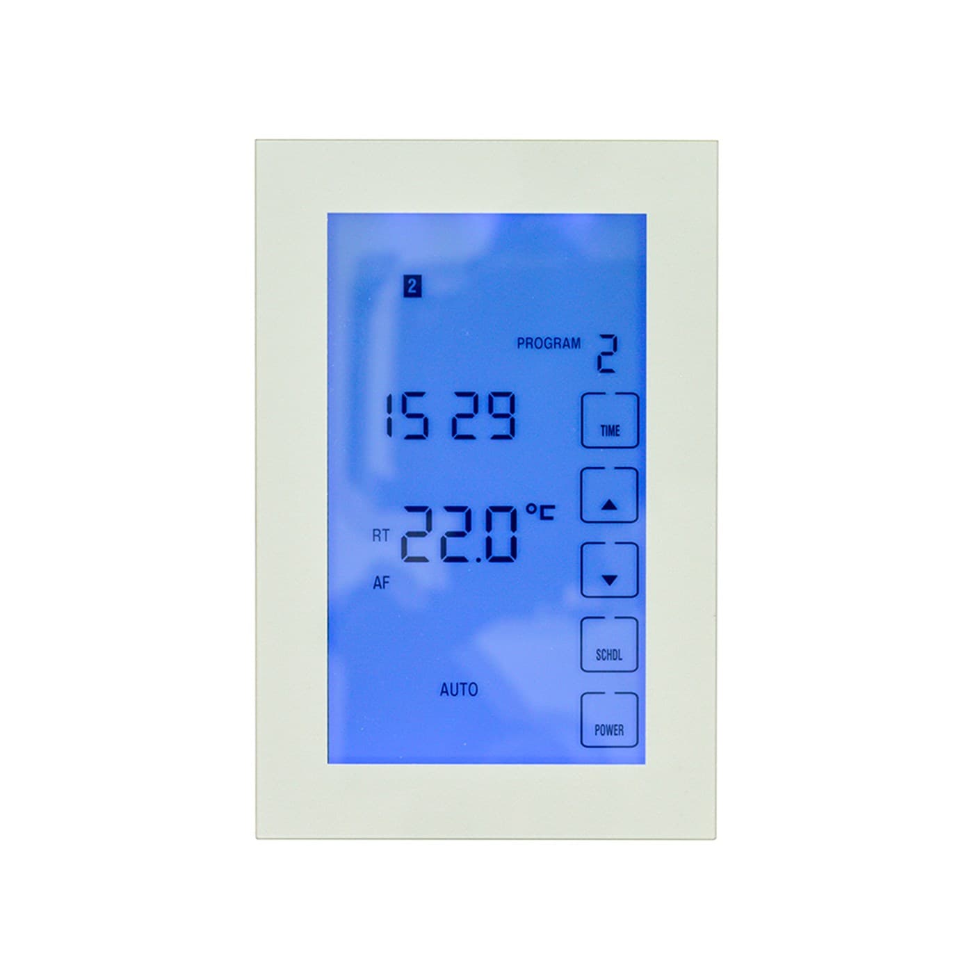 Radiant White Premium Touchscreen Dual Timer & Thermostat Digital ...