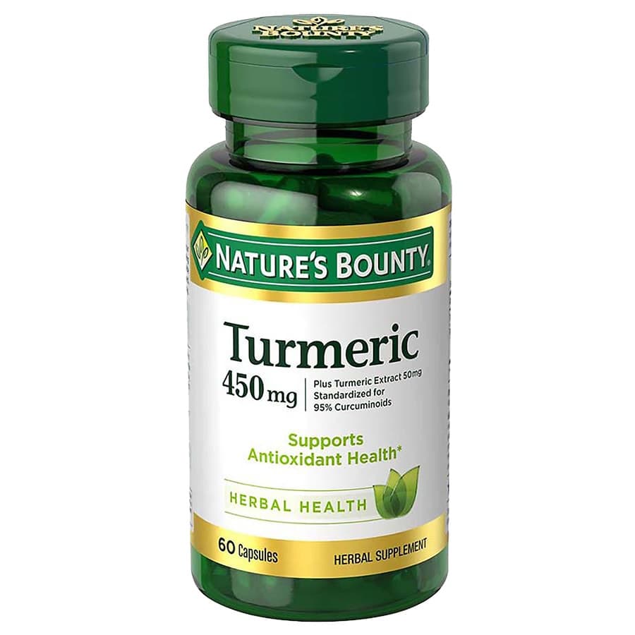 Nature's Bounty Turmeric Capsules | Walgreens
