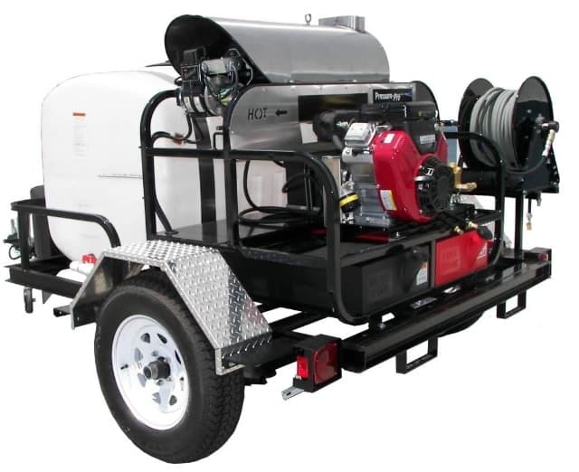 Complete Professional Pressure Washing Trailer. The Tow Pro Trailer ...