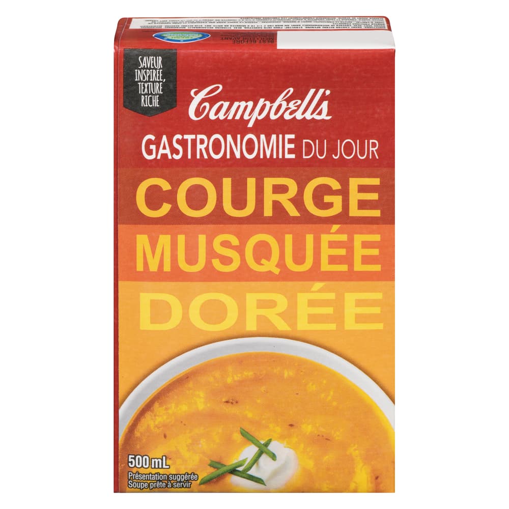 Soupe à la courge musquée dorée