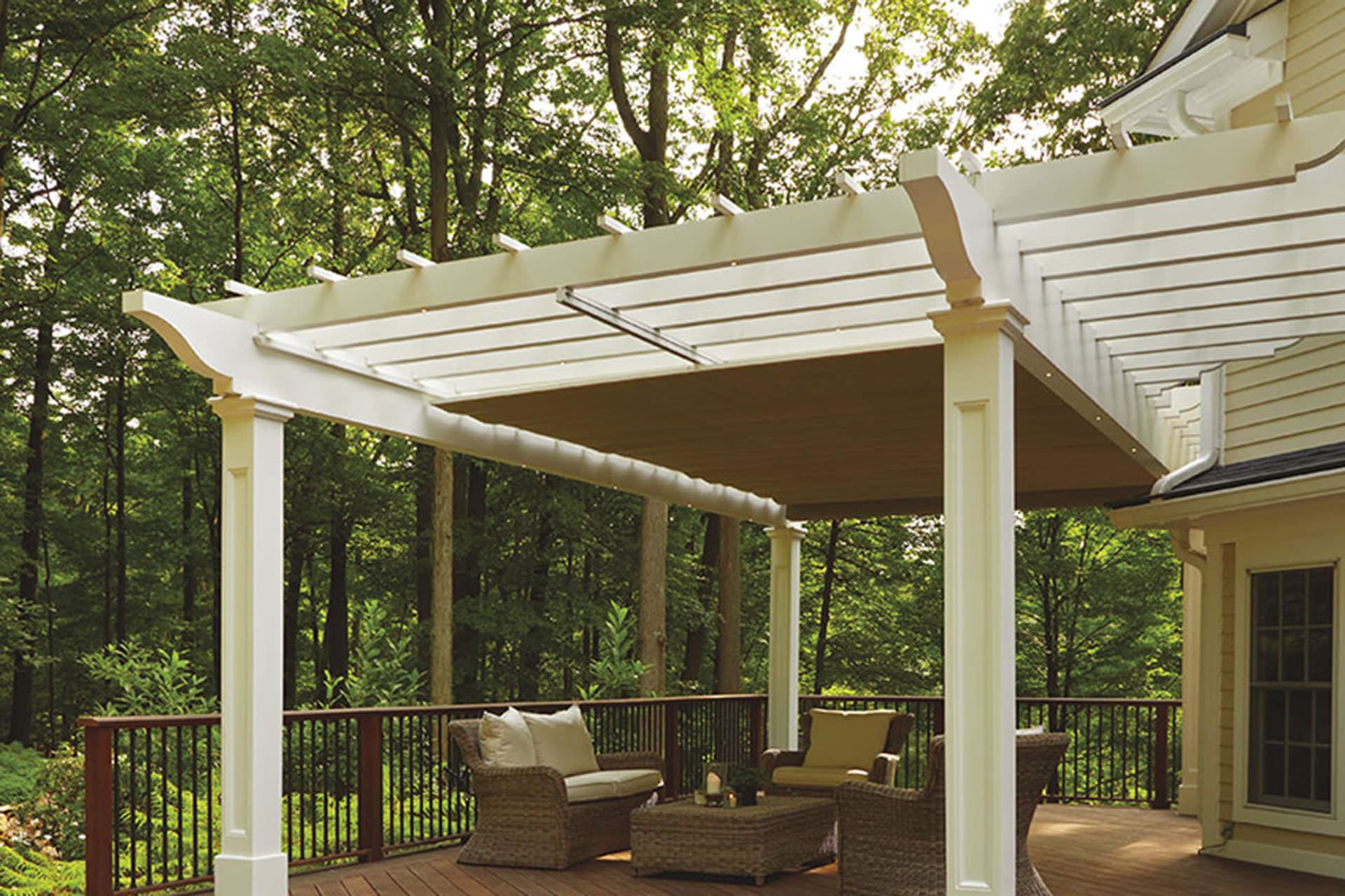 Retractable Pergola Attached To House 15 Retractable Roof Ideas