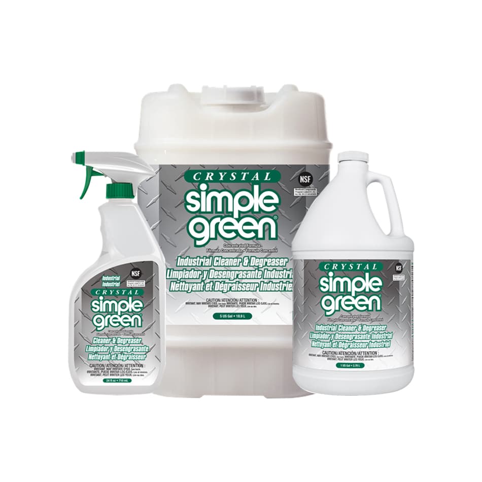 Concentrated Crystal Industrial Cleaner and Degreaser – Simple Green ...