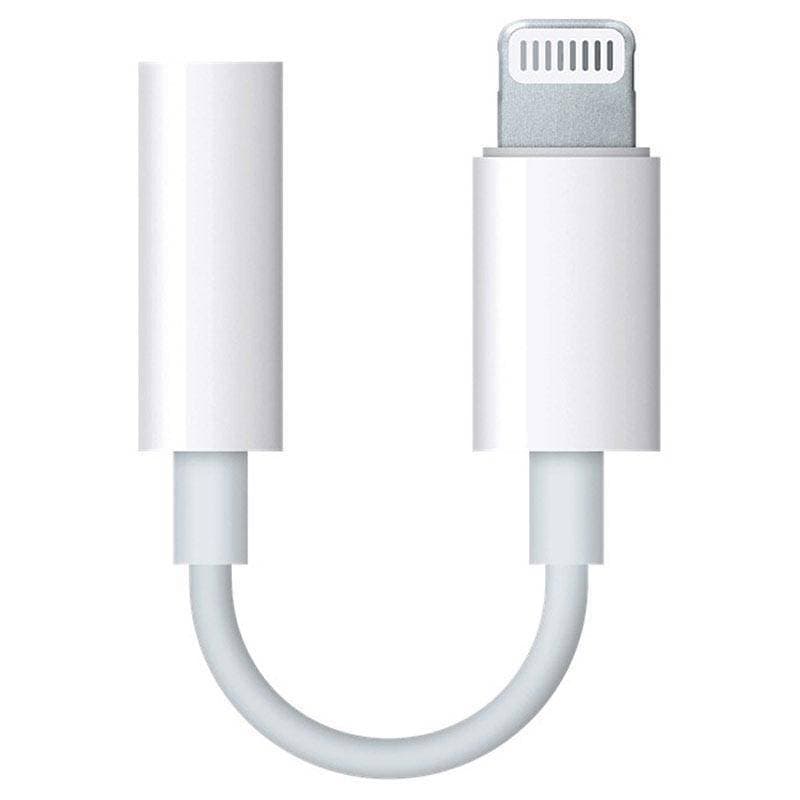 Adaptador de conector de auriculares de Lightning a 3.5 mm de Apple