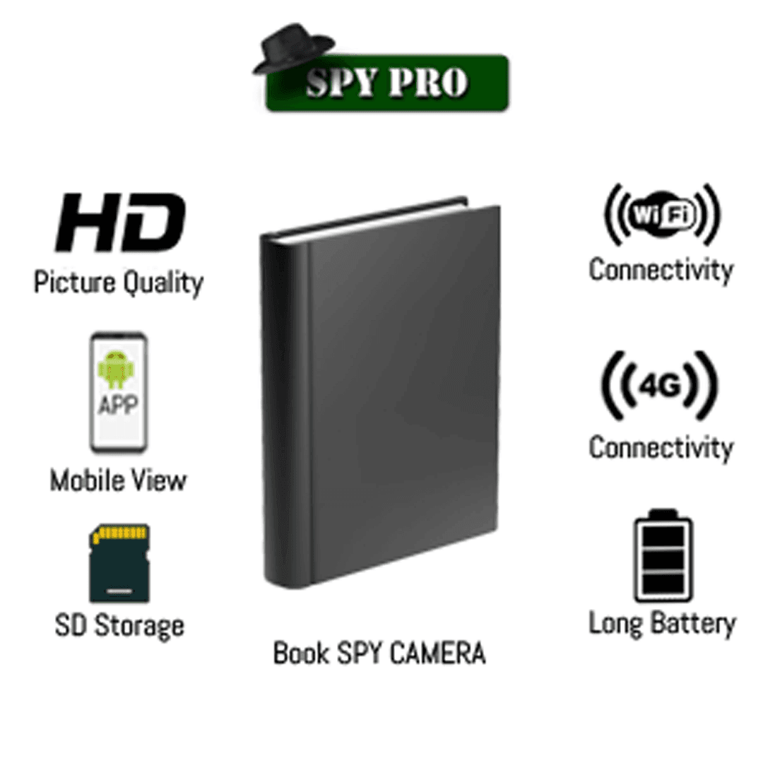 Book Spy Camera-HD - SPY EYE