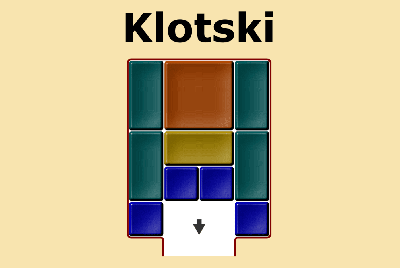 Klotski | Play On Klotski