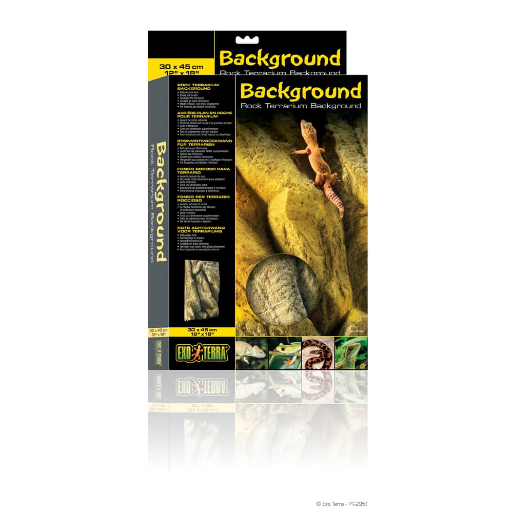 Exo Terra Rock Terrarium Backgrounds - Underground Reptiles
