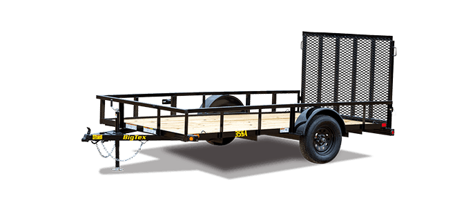 New Big Tex Trailers 35SA 77x12 Single Axle Utility Trailer for sale in ...