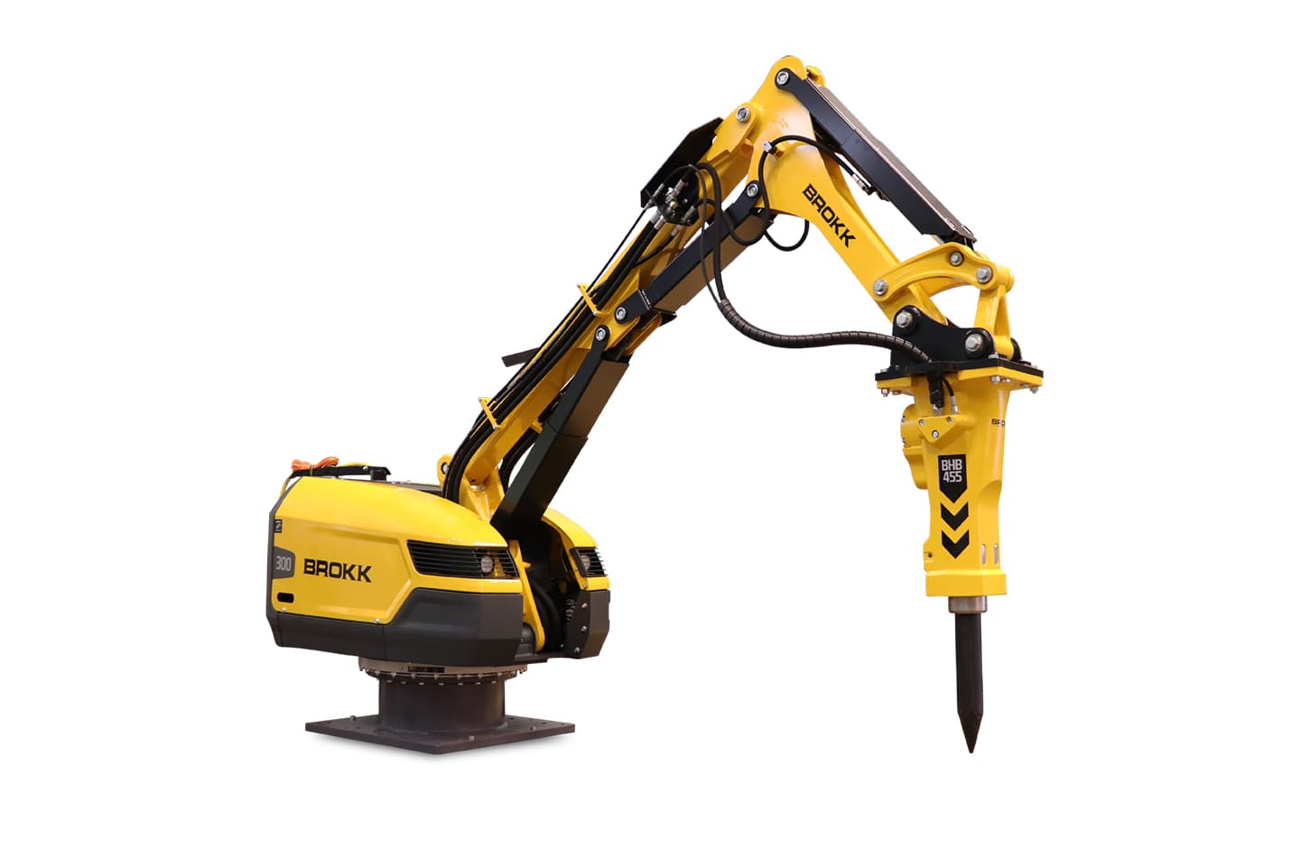 Brokk Pedestal Boom Demolition Robot - Brokk USA