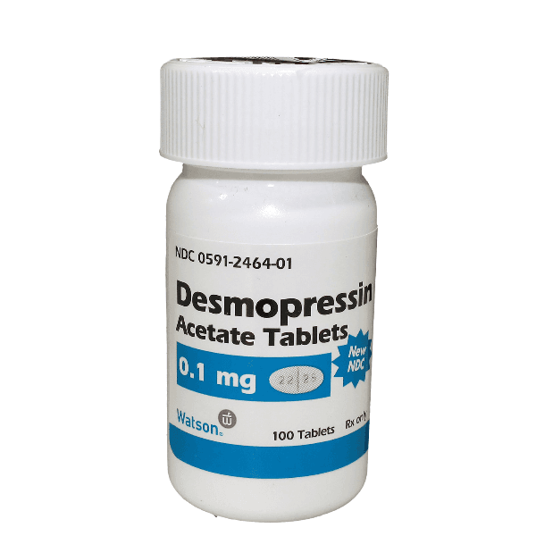 Desmopressin Acetate 0.1mg 100 Tablets