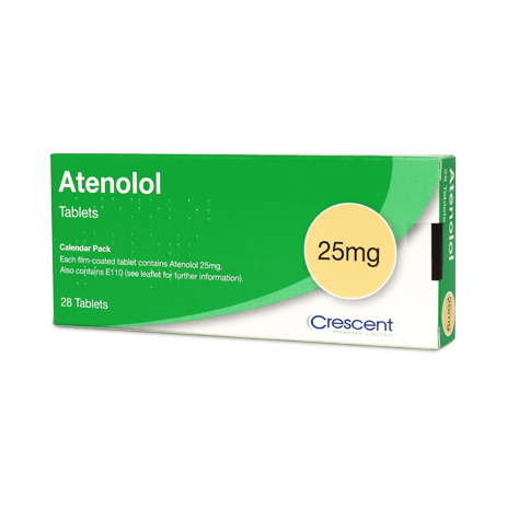 Atenolol 25mg Tablets – Crescent Pharma