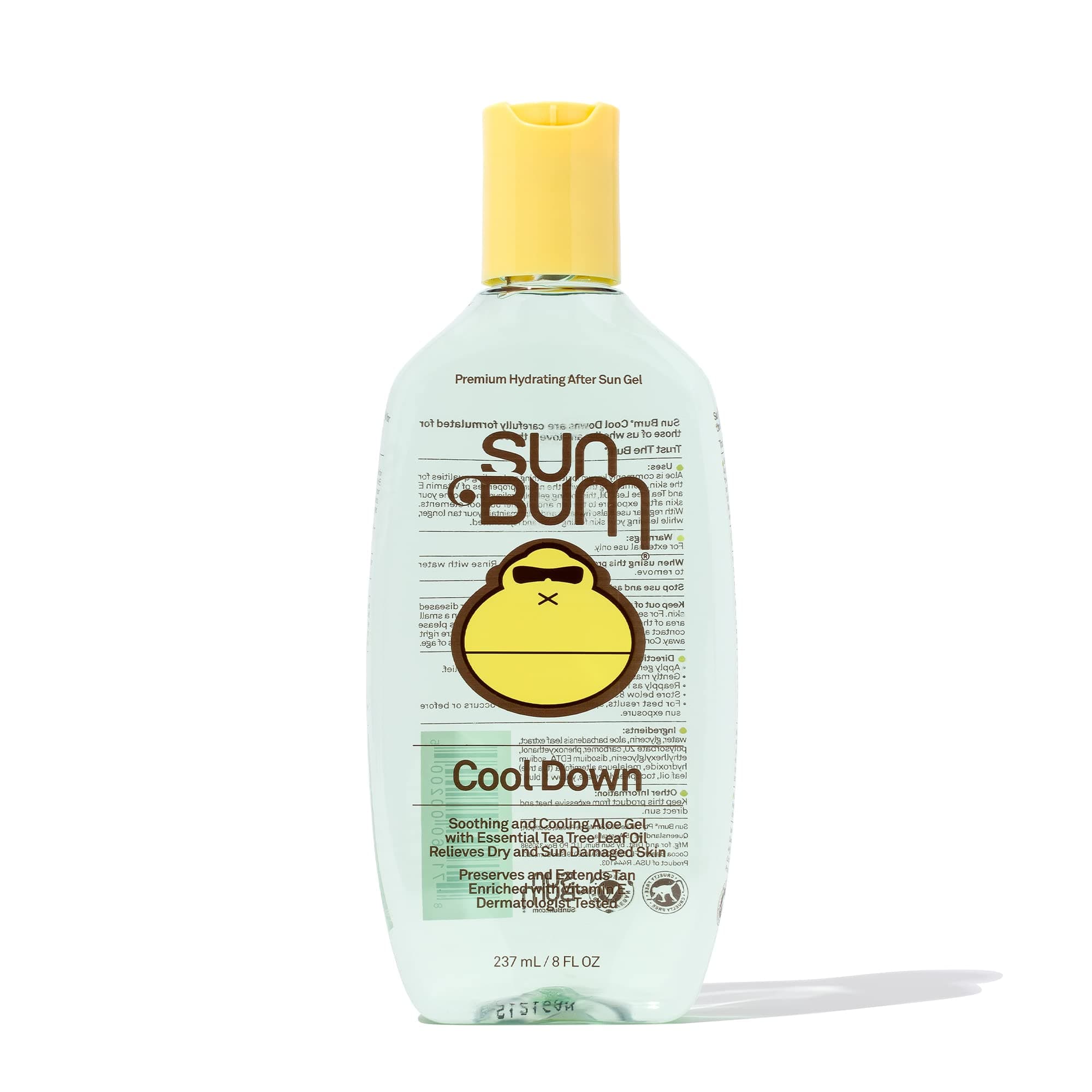 Sun Bum Cool Down Aloe Vera Gel | Vegan Hypoallergenic After Sun Care ...