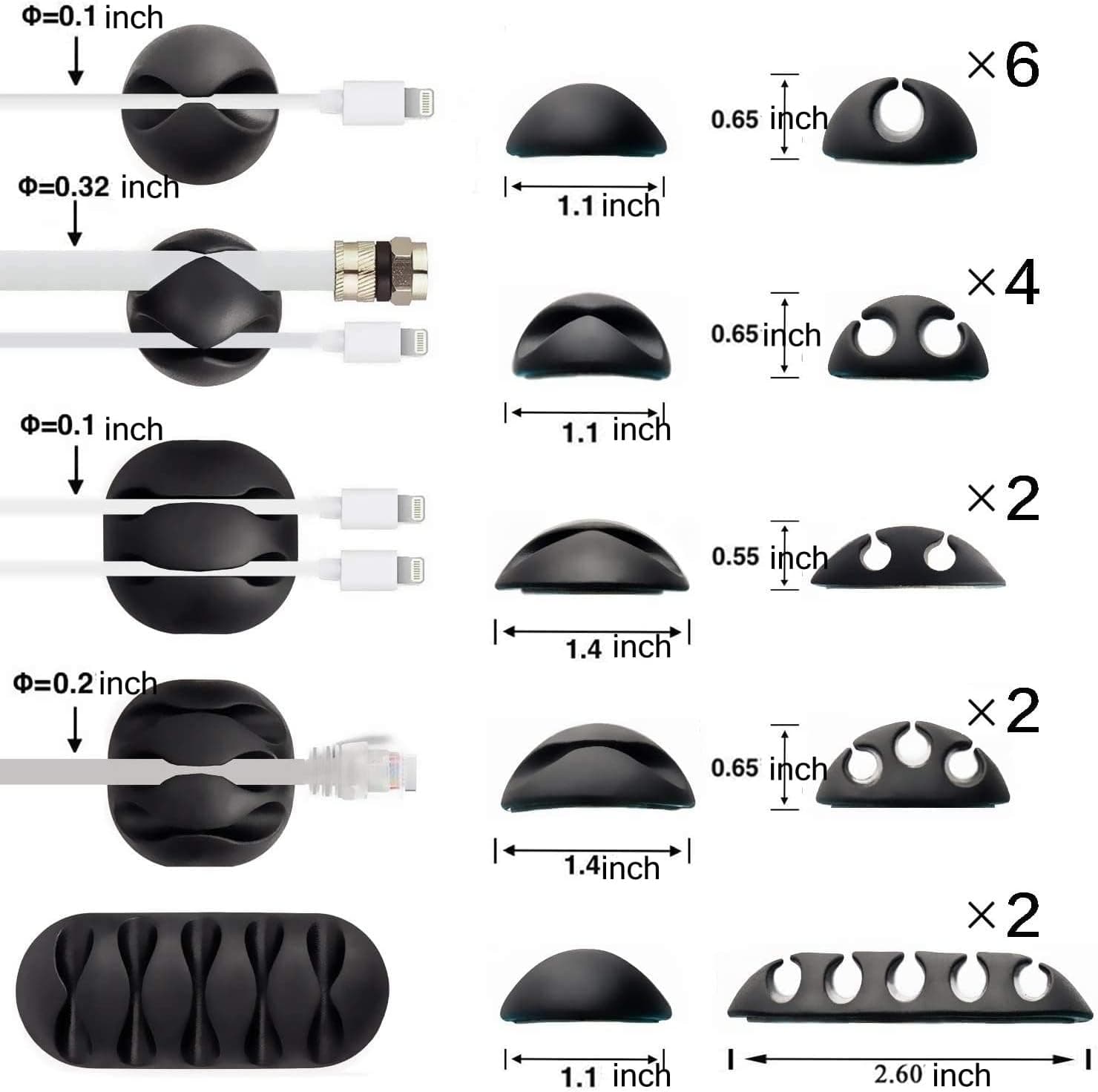 OHill Cable Clips