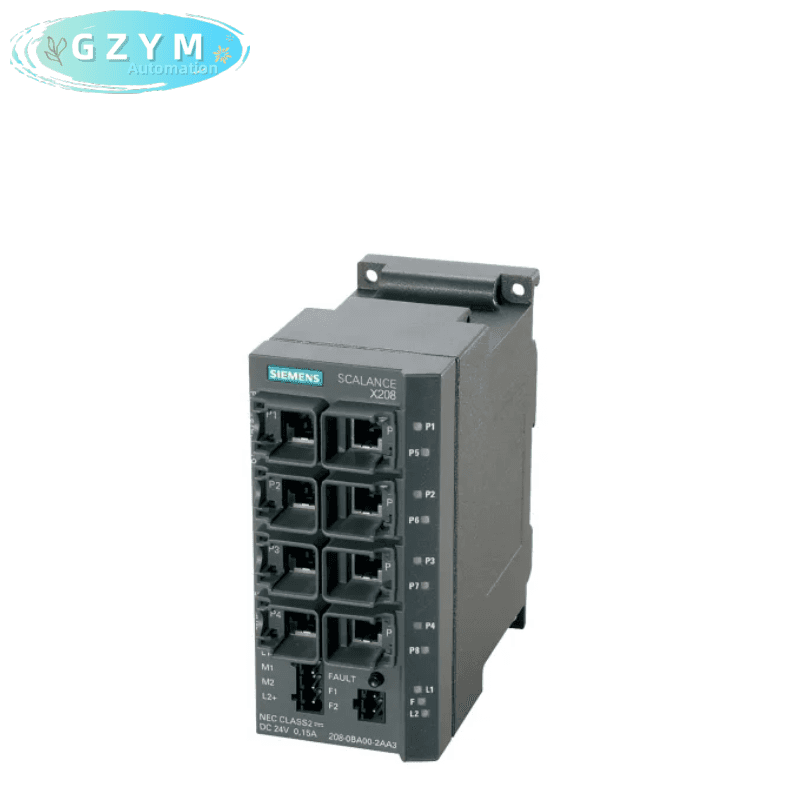 SIEMENS 6GK5208-0BA10-2AA3 - SCALANCE X208 Pro Managed IE Switch ...