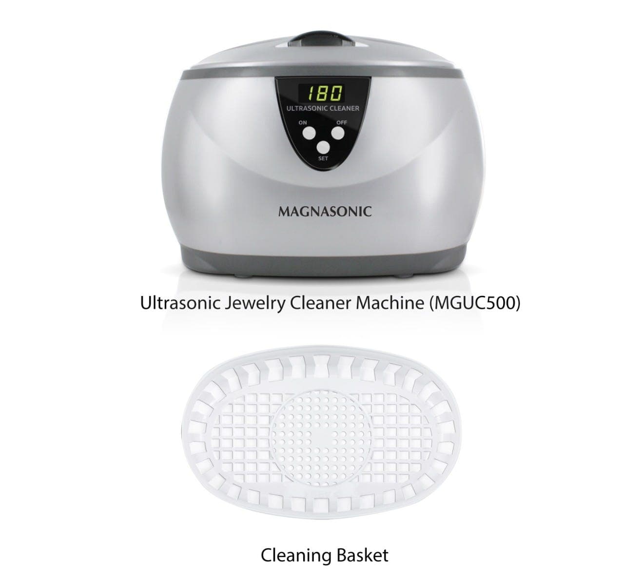 MGUC500 Digital Ultrasonic Jewelry Cleaner | Magnasonic