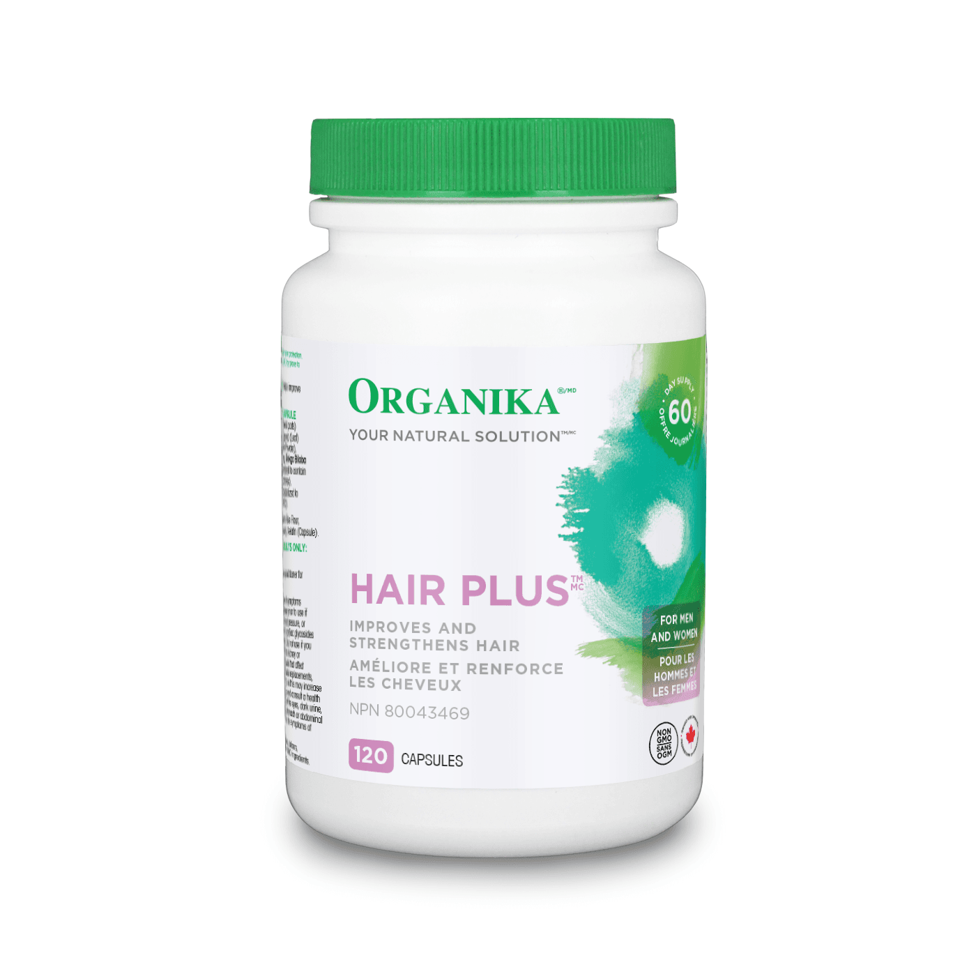 Meesoo. Organika - Ginkgo Biloba Hair Plus 120 caps
