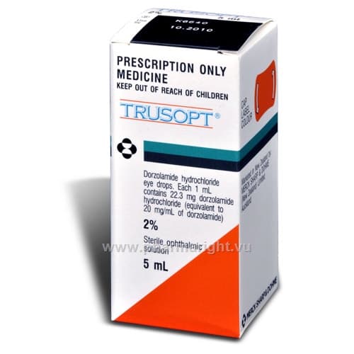 Trusopt 2% (Dorzolamide) - PharmaRight.vu