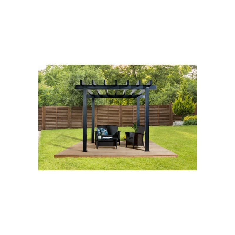 Sojag Yamba 10x10 Pergola Kit - Black (500-9167795)