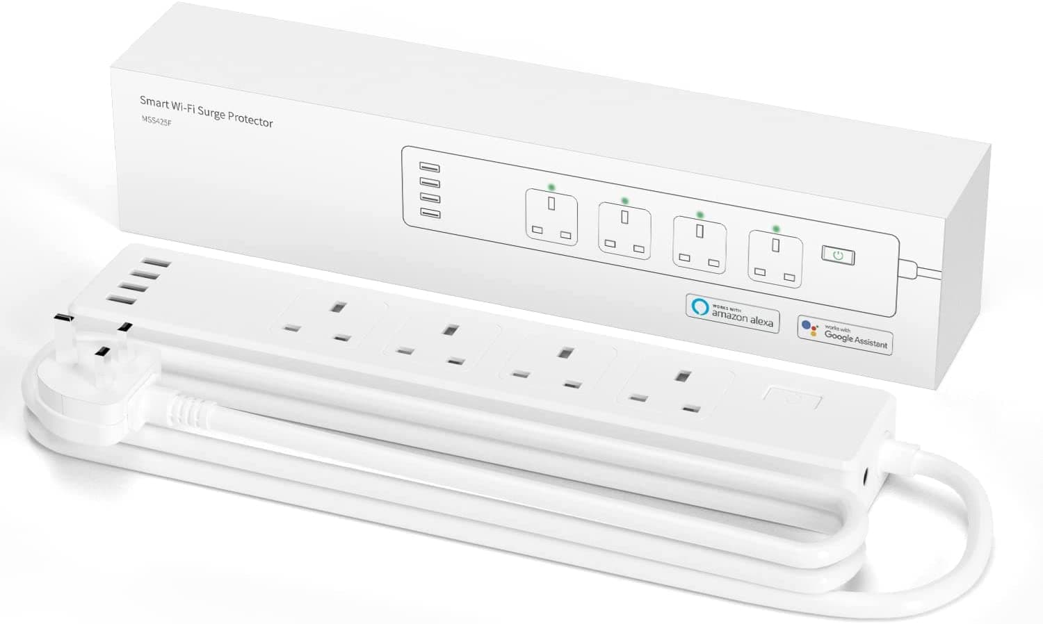 Meross Smart Plug and USBs with Surge protection