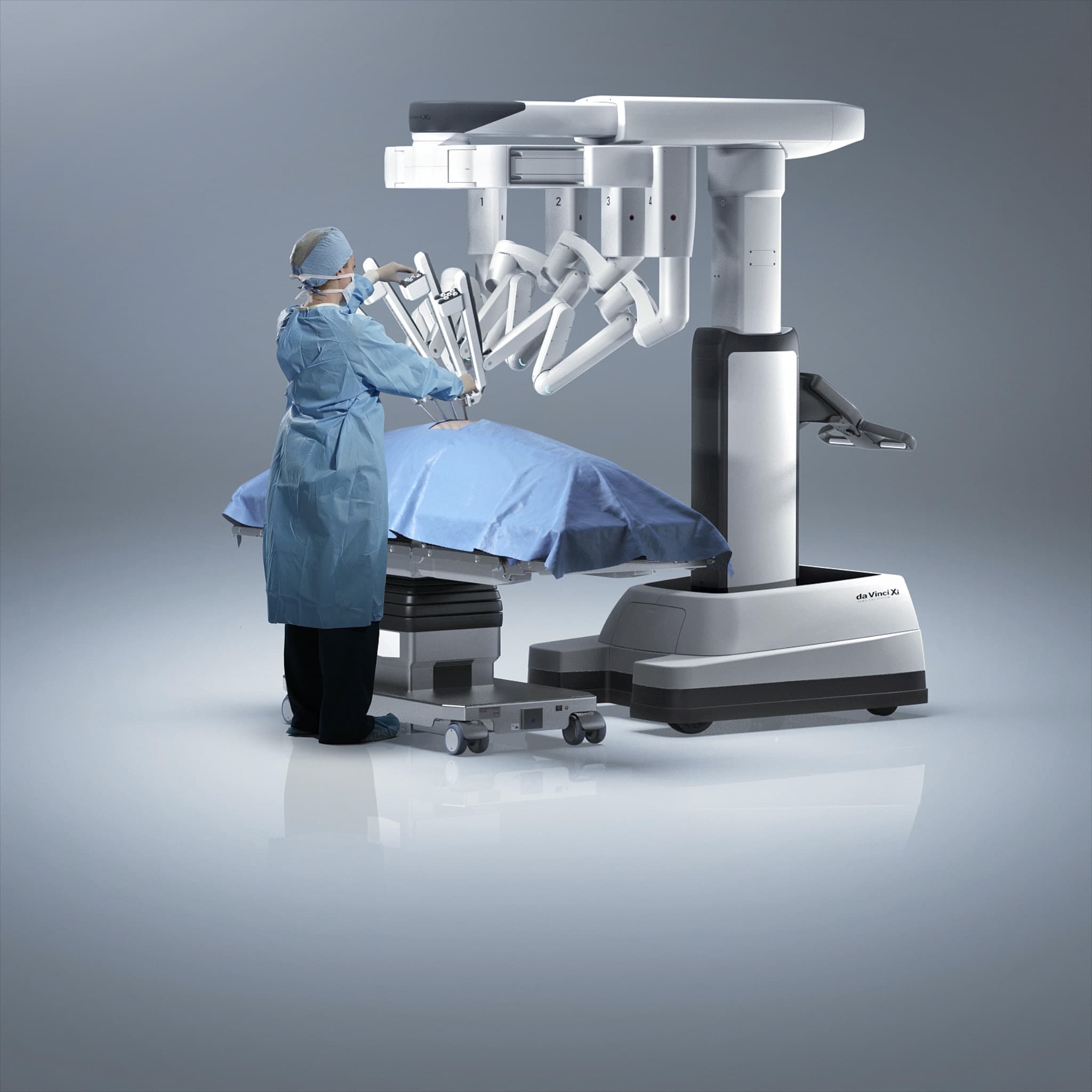 Sistema quirúrgico da Vinci Xi de Intuitive Surgical