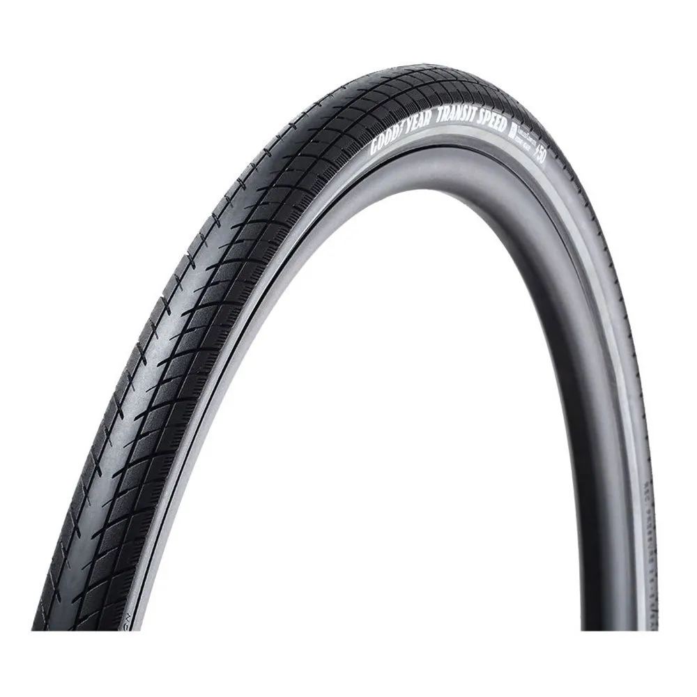 Goodyear Transit Tour S3 Shell 700 x 50 Rigid Tyre, Black | Bikeinn
