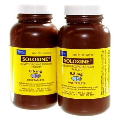 Soloxine: Thyroid Medication Dogs - Levothyroxine - VetRxDirect