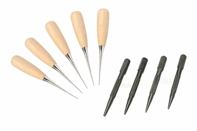 scratch awl vs center punch - Woodworking Trade