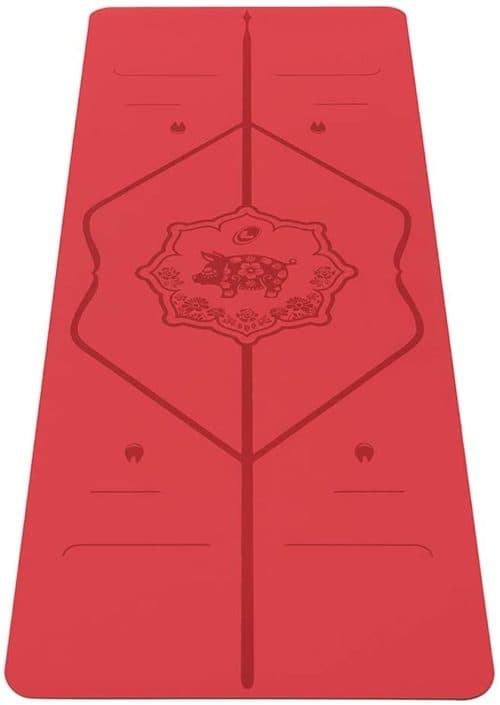 Liforme Animals Yoga Mat (Red, Pig) | YogaMatStore Australia