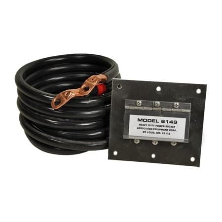 Associated Equipment HD PLUG-IN POLARIZED SS SKT PANEL AE6149 | Zoro