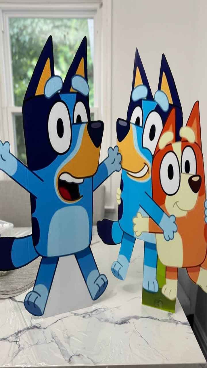 Bluey Character cutout - Yard signs printing