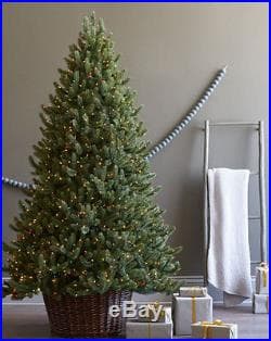 Balsam Hill Premium Vermont White Spruce Realistic Artificial Christmas ...