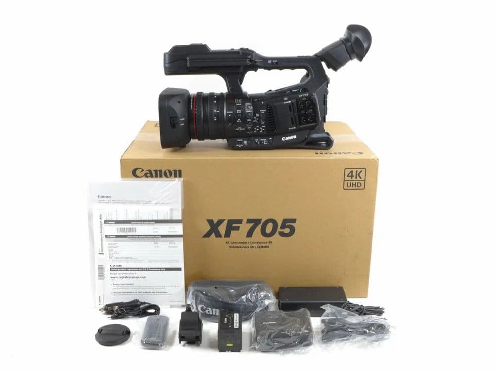 Canon XF705 4K UHD Professional Camcorder at ₹ 87500 | Ahmedabad | ID ...