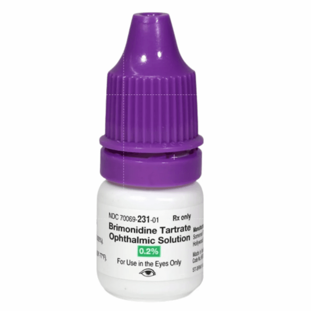 Brimonidine Tartrate Ophthalmic Solution, Strength: 0.2% at ₹ 100/piece ...