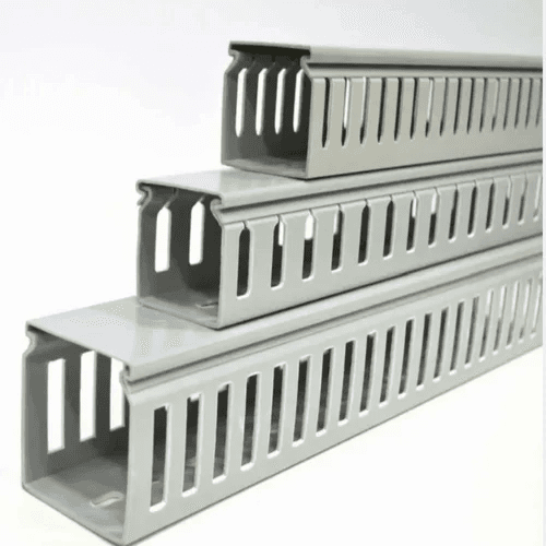 50 mm PVC Channel Cable Tray - Screw Fixed (2m) at ₹ 60/meter in Farah ...