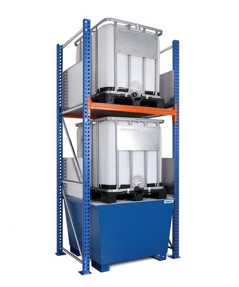 Racking and Shelving Systems for Industrial Chemical Storage | DENIOS