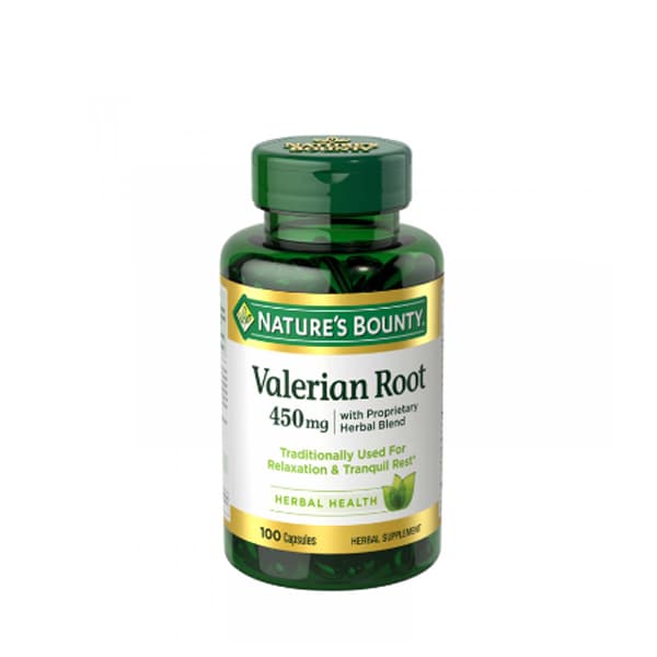 Nature’s Bounty Valerian Root Sleep Aid Capsules 450 Mg 100 Capsules ...
