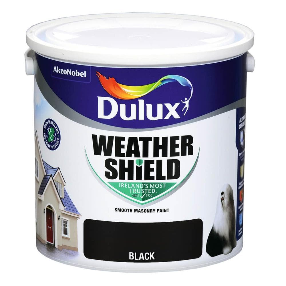 Dulux Weathershield Masonry Paint 2.5 Litre | 5084633 | Heavins.ie