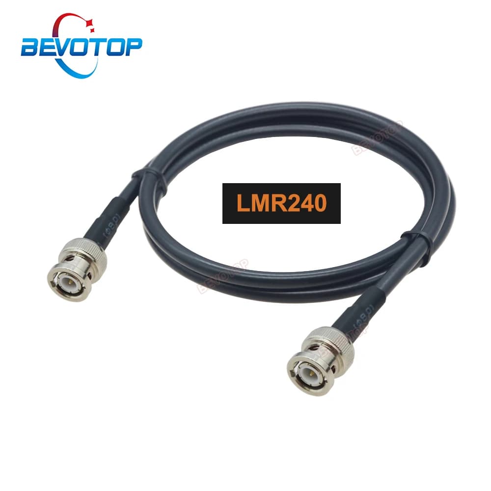 LMR240 BNC Male to BNC Male Plug Connector RF Coaxial Cabl…