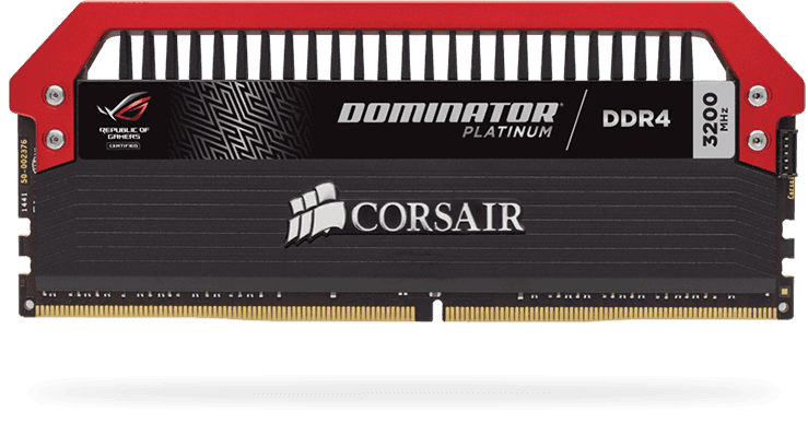 DOMINATOR® PLATINUM RGB 64GB (4 x 16GB) DDR4 DRAM 3600MHz C18 Memory Kit
