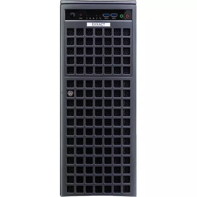 Exxact TensorEX 4U Rack-Mountable Workstation - 2x 4th/5th Gen Intel ...