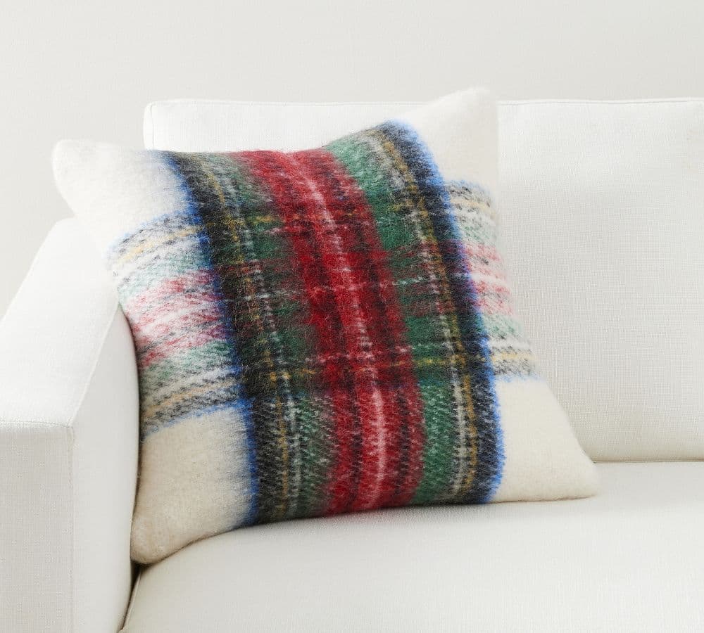Pottery Barn Stewart Plaid Pillow Cover