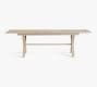 Indio Eucalyptus X-Base Extending Outdoor Dining Table | Pottery Barn